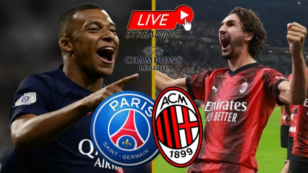 PSG Milan Chaines Streaming
