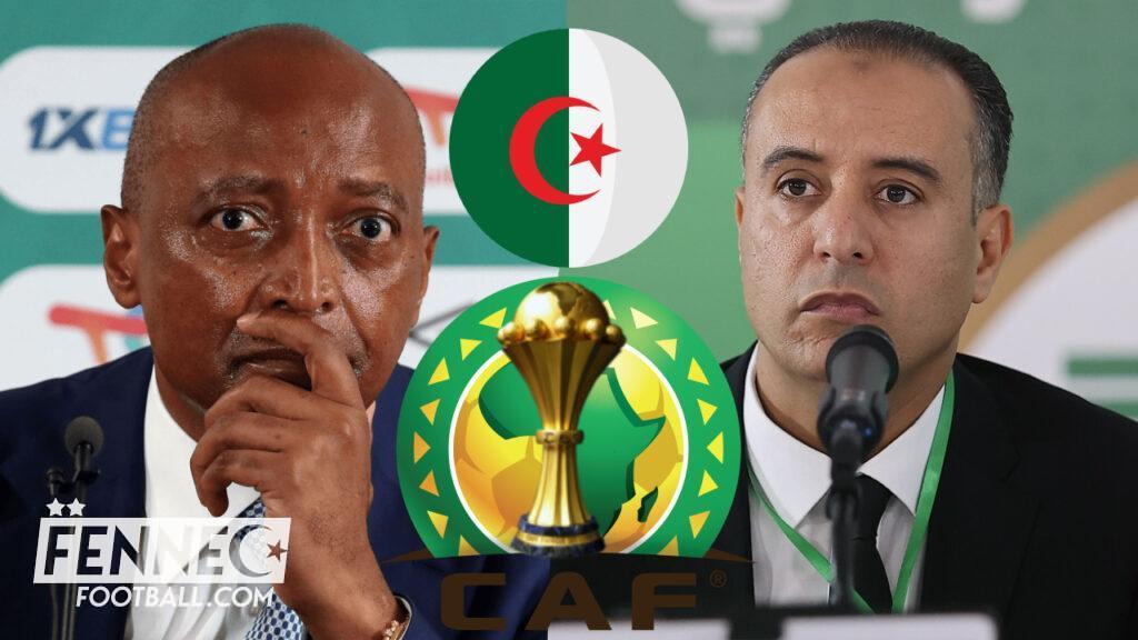 Walid Sadi Patrice Motsepe CAF CAN Algérie