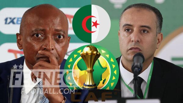Walid Sadi Patrice Motsepe CAF CAN Algérie