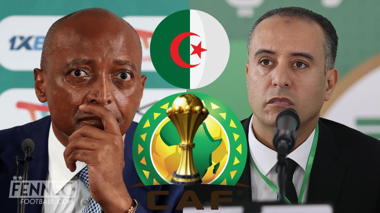 Walid Sadi Patrice Motsepe CAF CAN Algérie