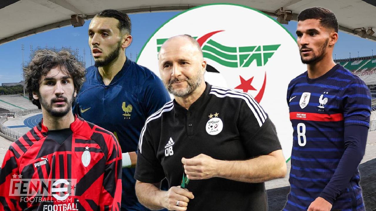 équipe d'Algérie Belmadi binationaux