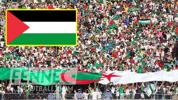 supporters équipe algérie palestine