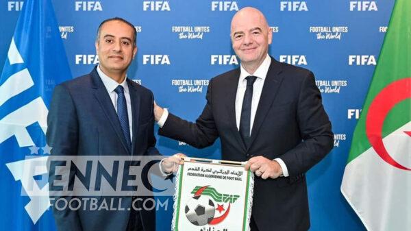 walid sadi gianni infantino Belmadi