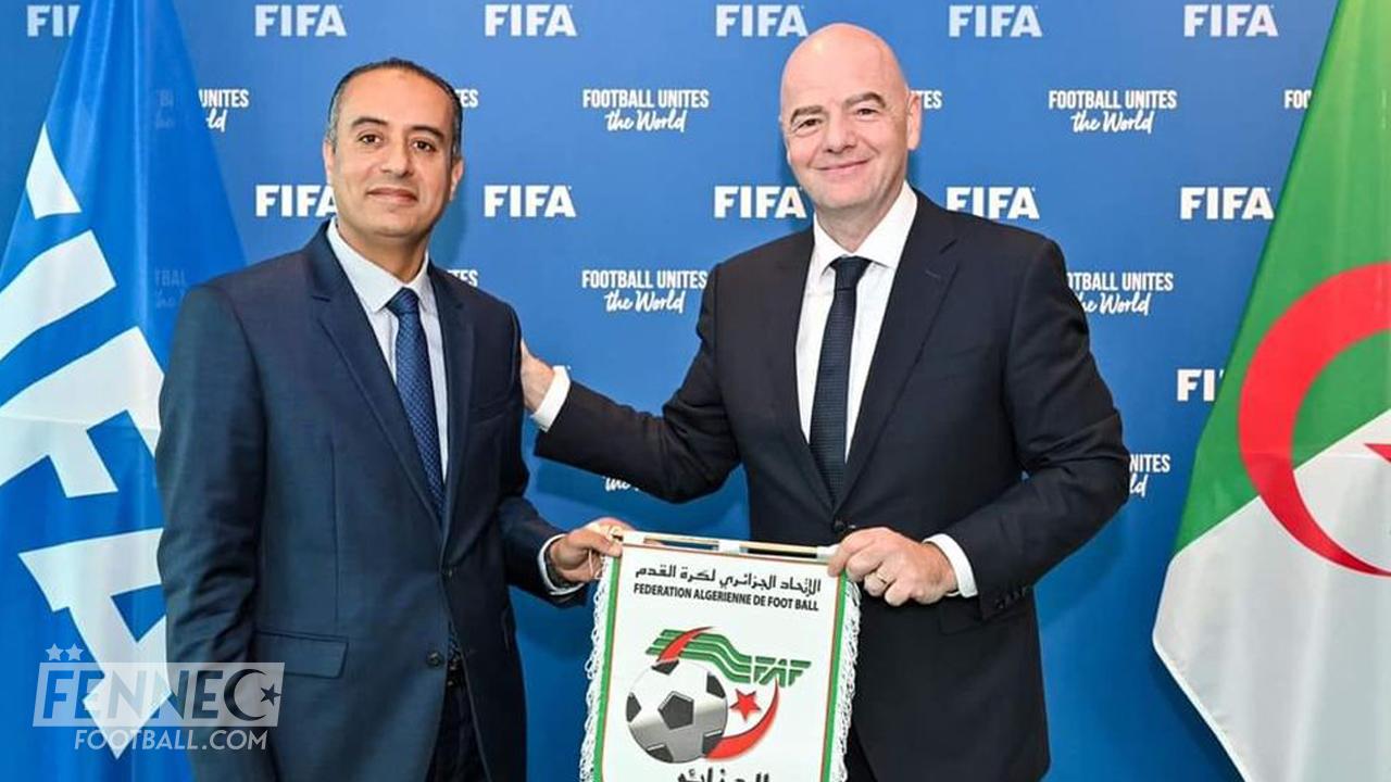walid sadi gianni infantino Belmadi