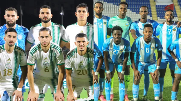 équipe d'Algérie Somalie