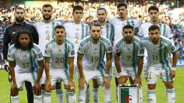 Algérie international algérien équipe Algérie
