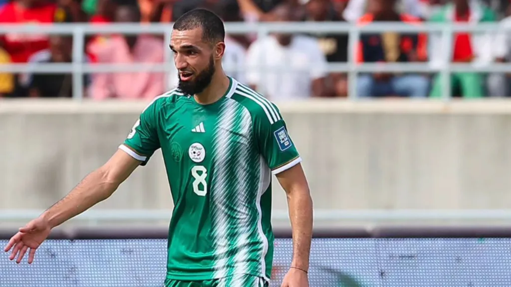 Nabil Bentaleb r agit son retour en quipe d Alg rie
