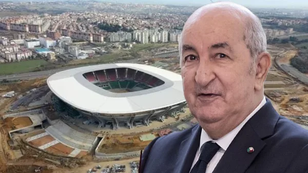 Stades Algérie Douera Tebboune Tizi Ouzou nouveaux stades