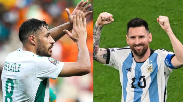Youcef Belaili Lionel Messi
