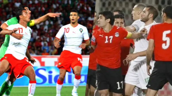 équipe d'Algérie Maroc Egypte