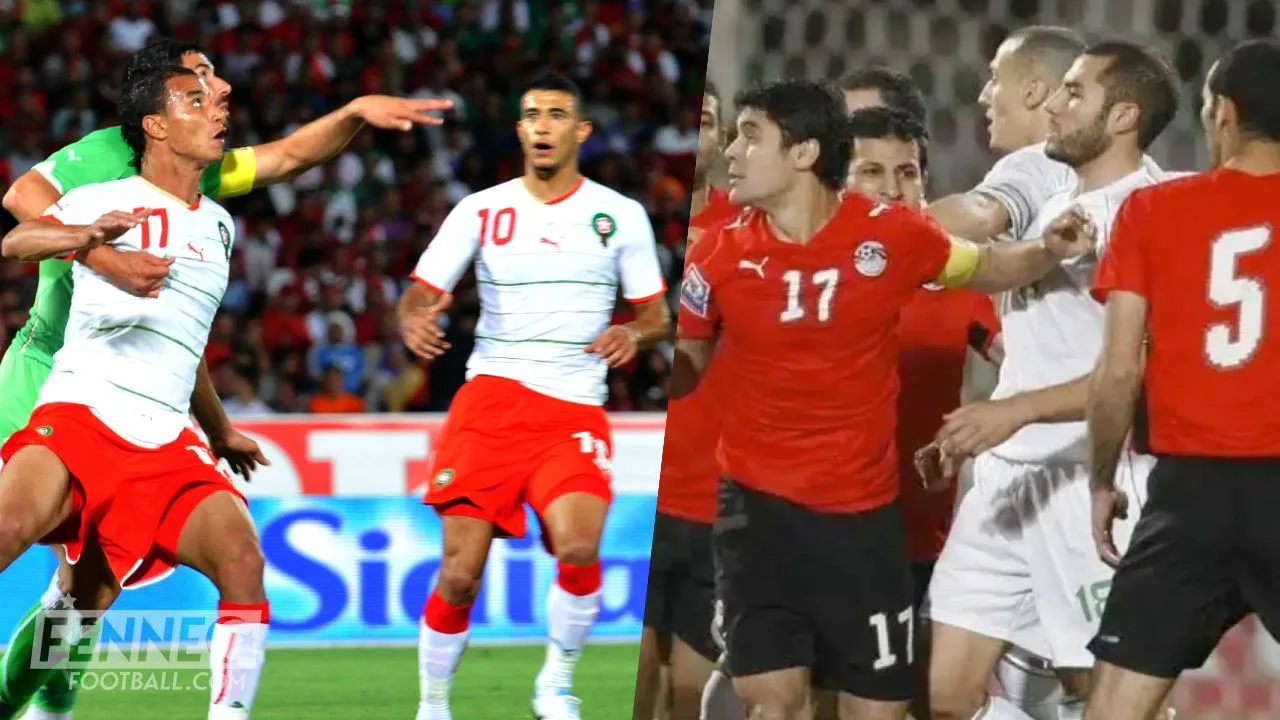équipe d'Algérie Maroc Egypte