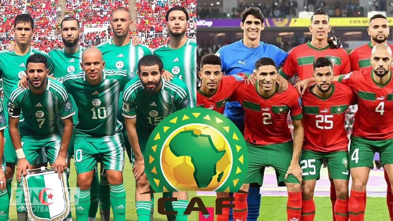 équipe d'Algérie Maroc CAF CAN 2025