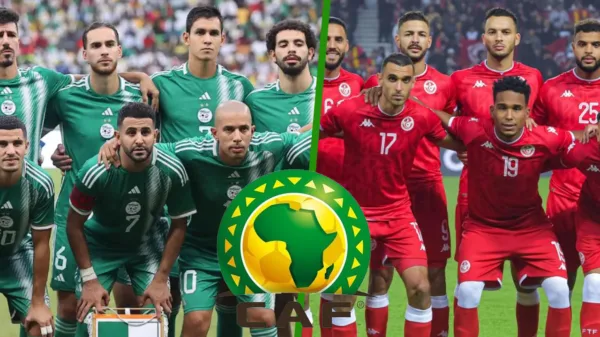 caf équipe algérie tunisie