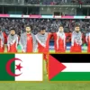 équipe algérie palestine