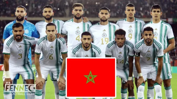 équipe d'Algérie Maroc Guinée CAF CAN 2025