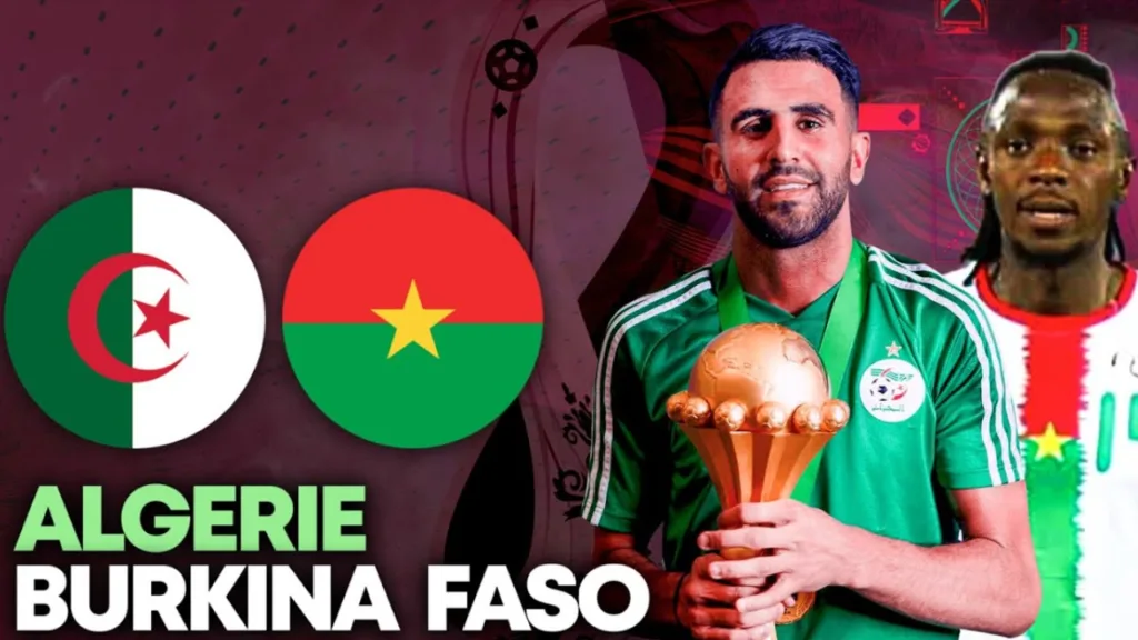 Alg&eacute;rie Burkina Faso CAN