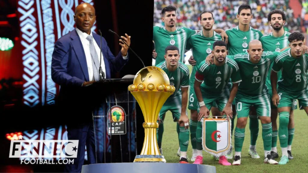 CAN 2025 Motsepe Mauritanie Alg&eacute;rie 2025 Maroc