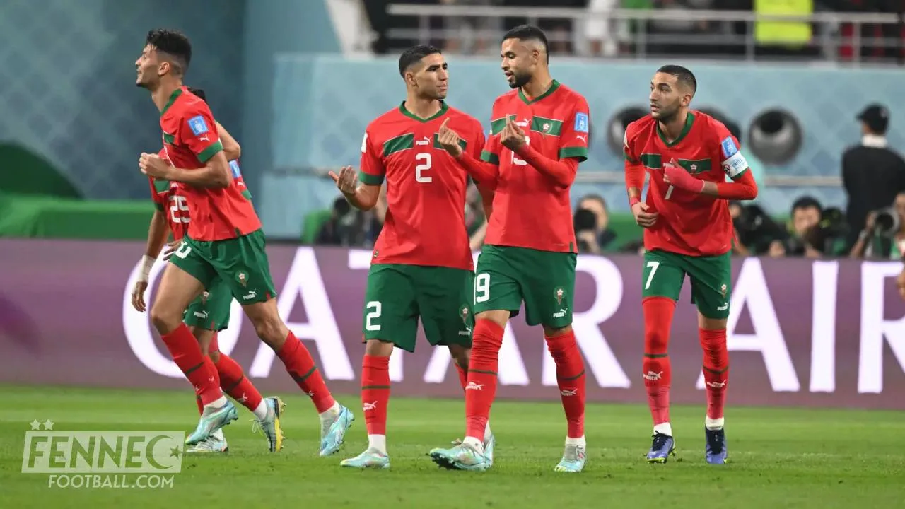 équipe du Maroc joueur Tanzanie CAN Afrique du Sud