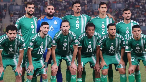 Équipe Algérie Mauritanie joueur