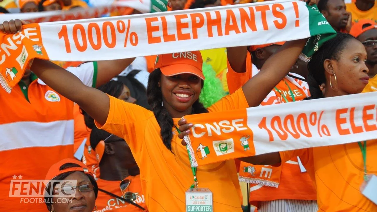 Supporter Côte d'Ivoire CAN