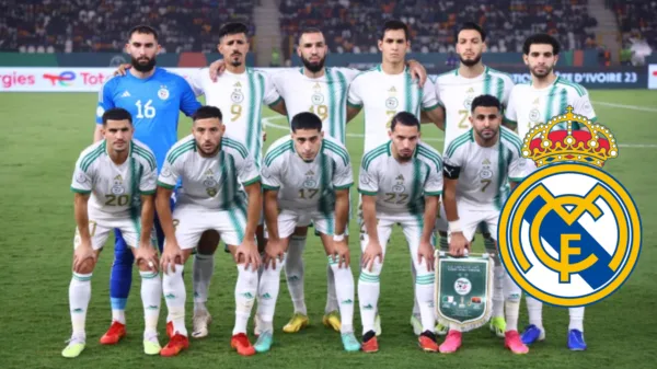 équipe d'Algérie Belmadi Real Madrid