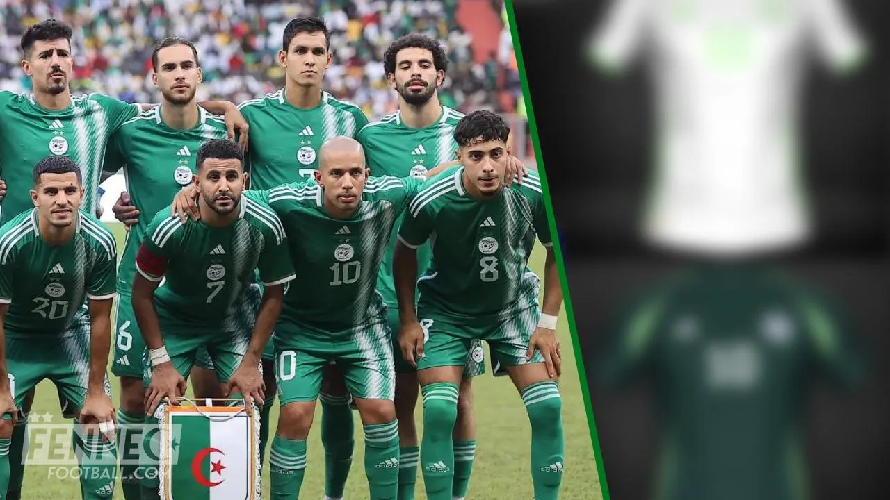 Équipe Algérie maillots