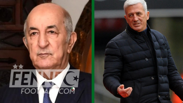 Vladimir Petkovic Tebboune équipe Algérie