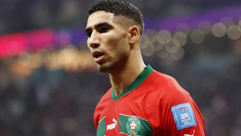 Achraf Hakimi équipe Algérie