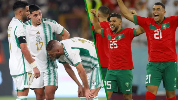 joueur algérien équipe Algérie Maroc