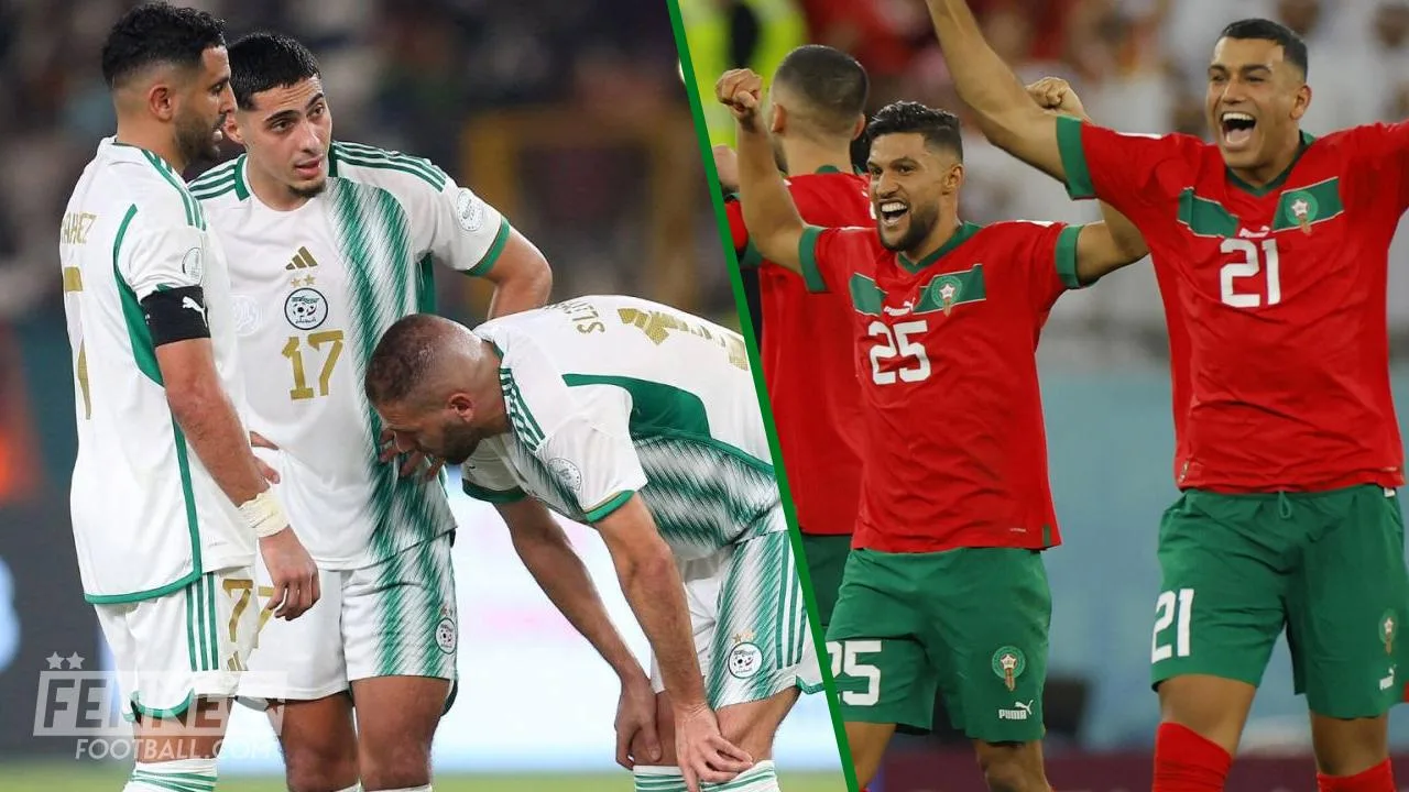 joueur algérien équipe Algérie Maroc CAN