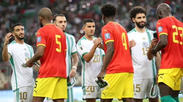 équipe Algérie Guinee