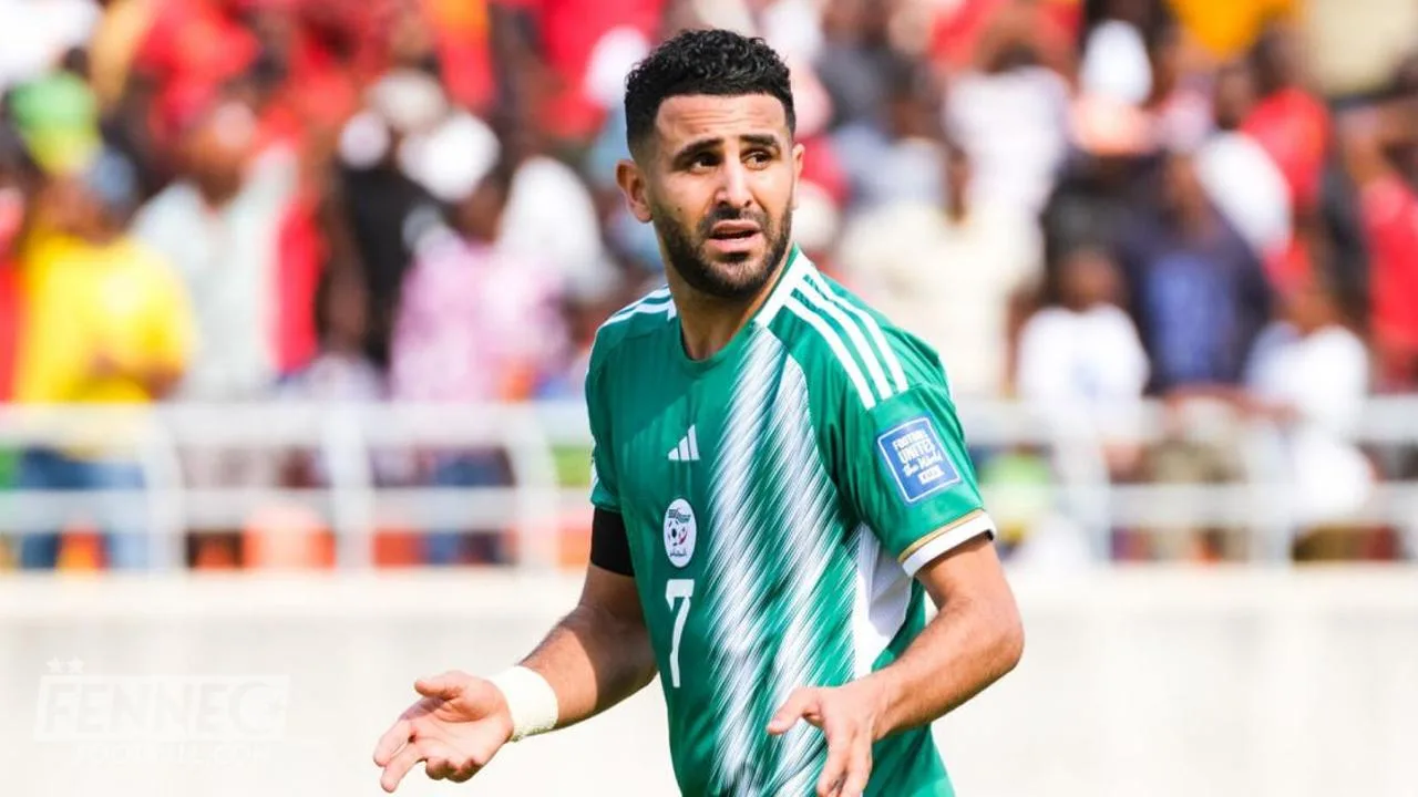 Riyad Mahrez capitaine Algérie