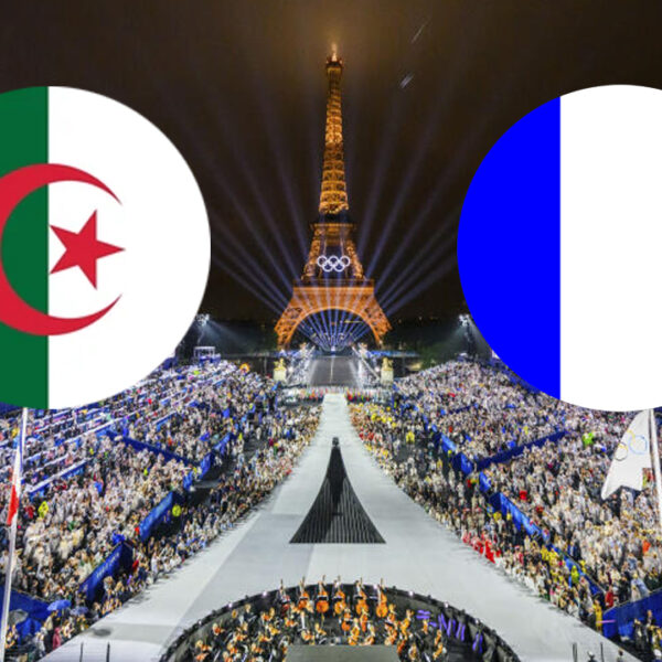 Alg&eacute;rie France JO Paris 2024 &eacute;quipe Alg&eacute;rie