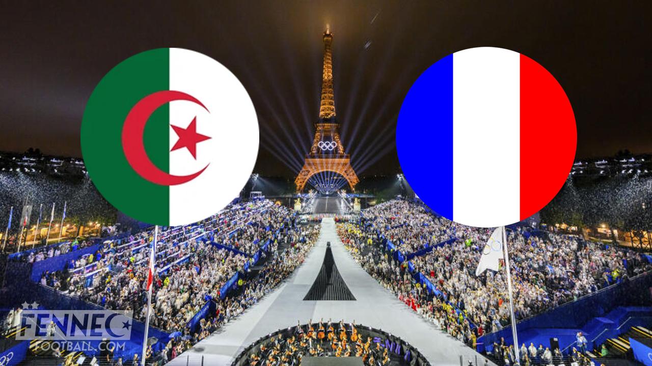 Algérie France JO Paris 2024 équipe Algérie