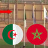 Algérie Maroc drapeau