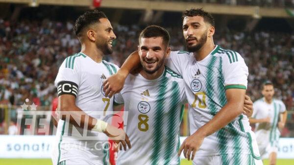 Benrahma Aouar Mahrez équipe d'Algérie