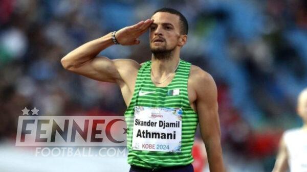 Jeux Paralympiques 2024 Athmani Skander Djamil en finale du 100m