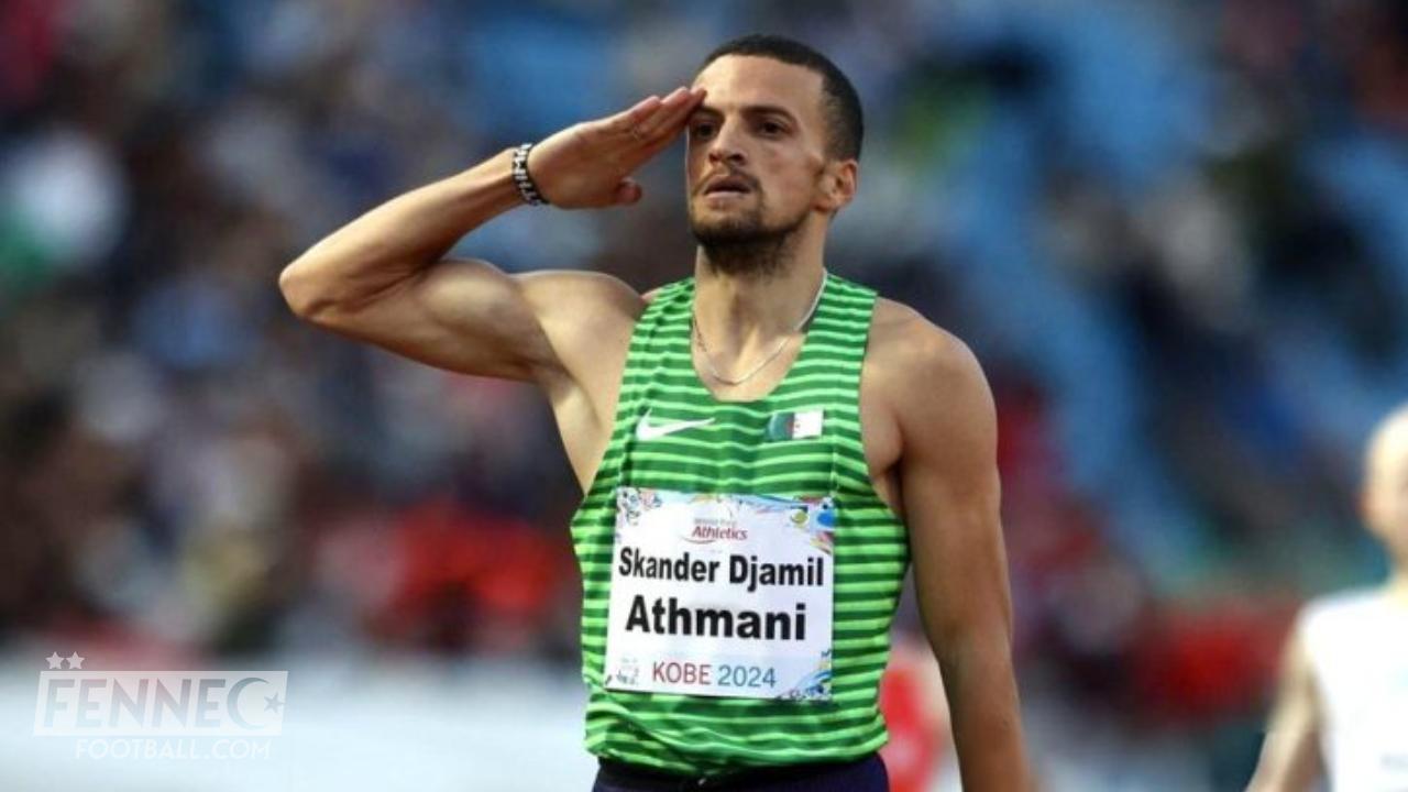 Jeux Paralympiques 2024 Athmani Skander Djamil en finale du 100m