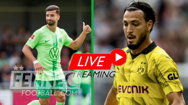 Wolfsburg Mohamed Amine Amoura Dortmund Ramy Bensebaini