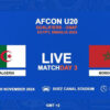 Algérie Maroc U20