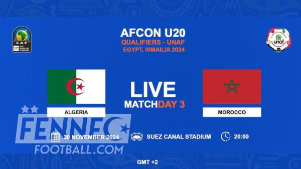 Algérie Maroc U20