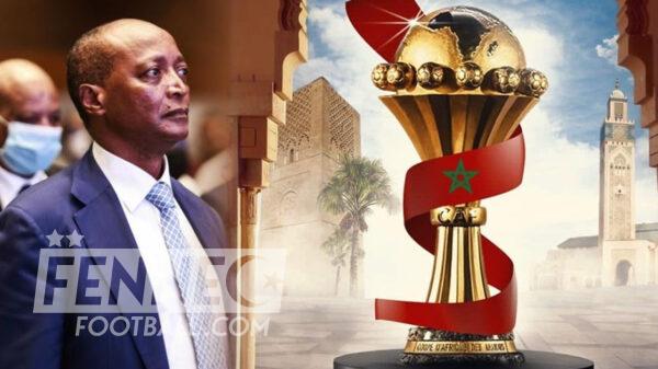 CAF carte Maroc CAN 2025