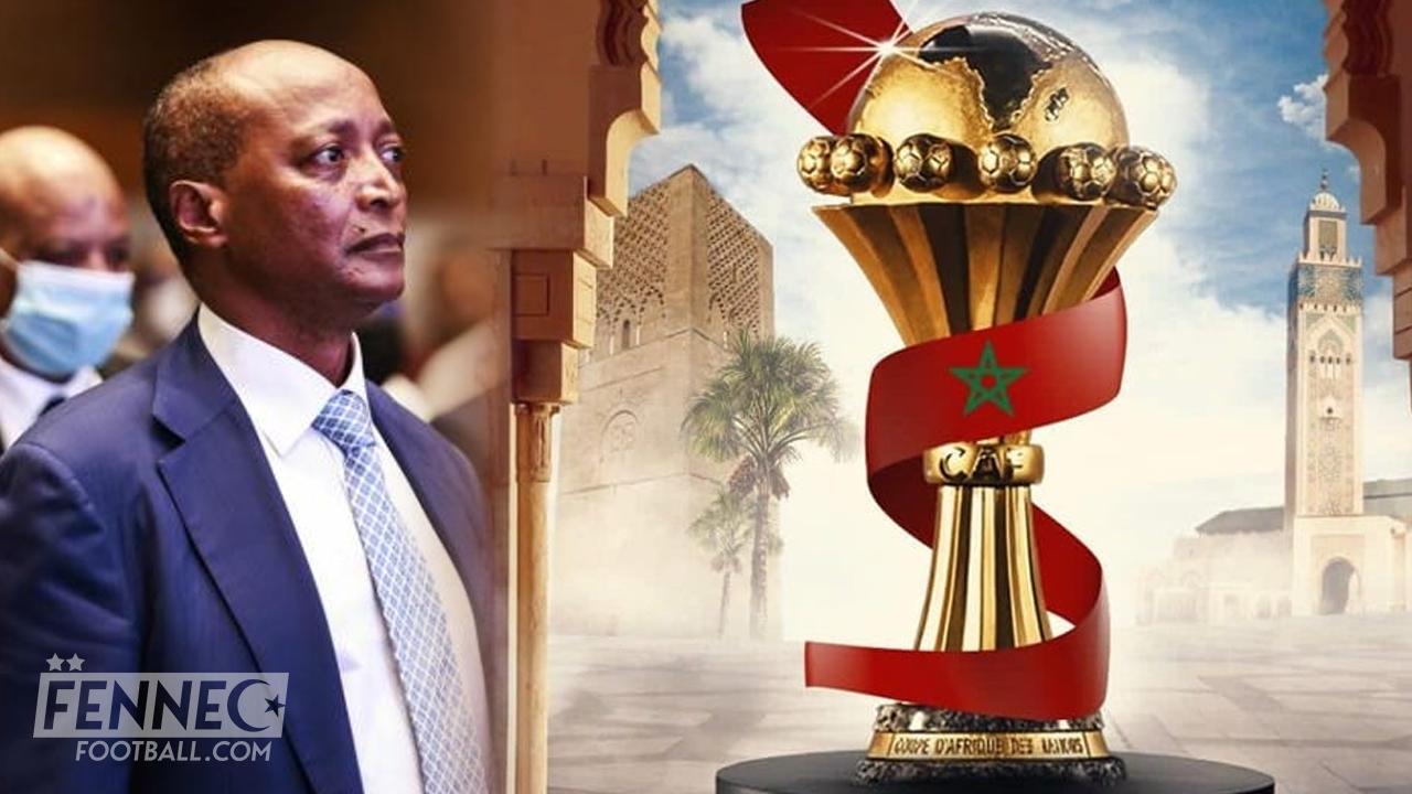 CAF carte Maroc CAN 2025