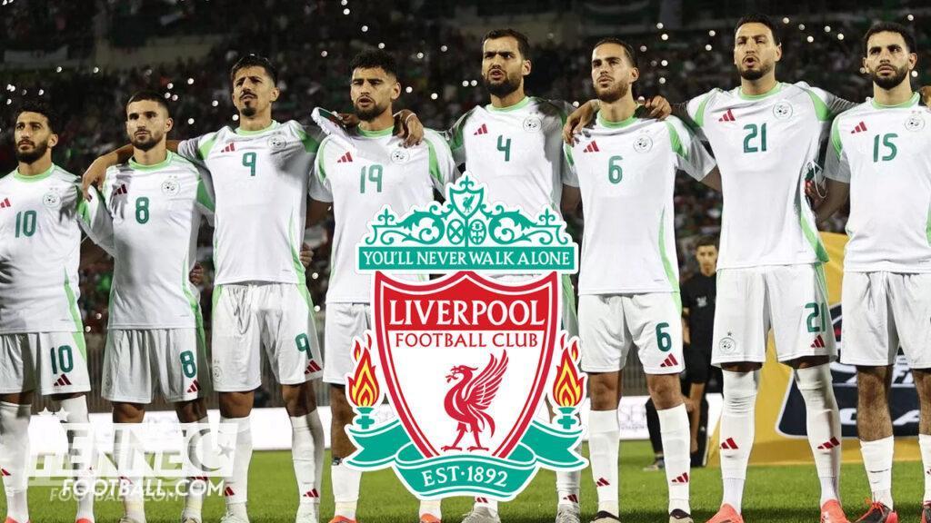 Liverpool joueur algérien équipe Algérie