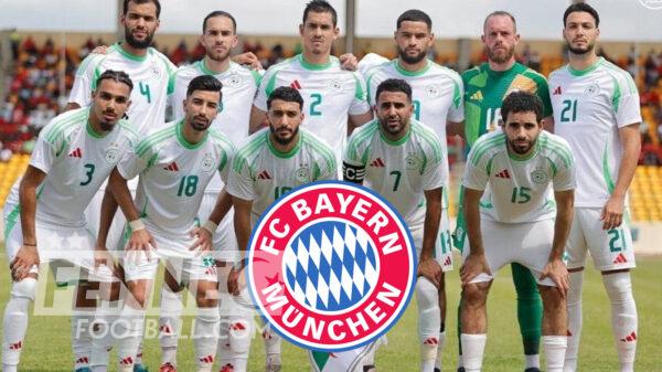 équipe algérie bayern