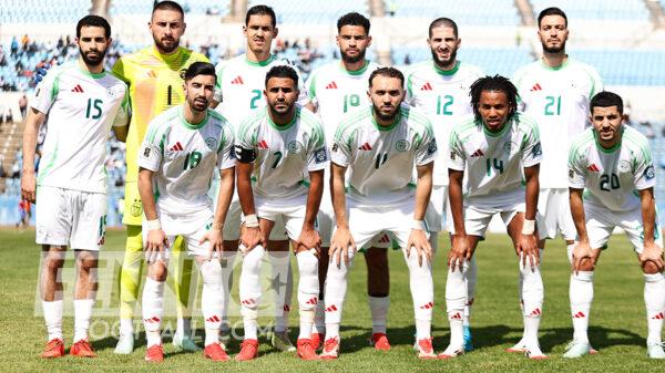 équipe Algérie Algérien FAF