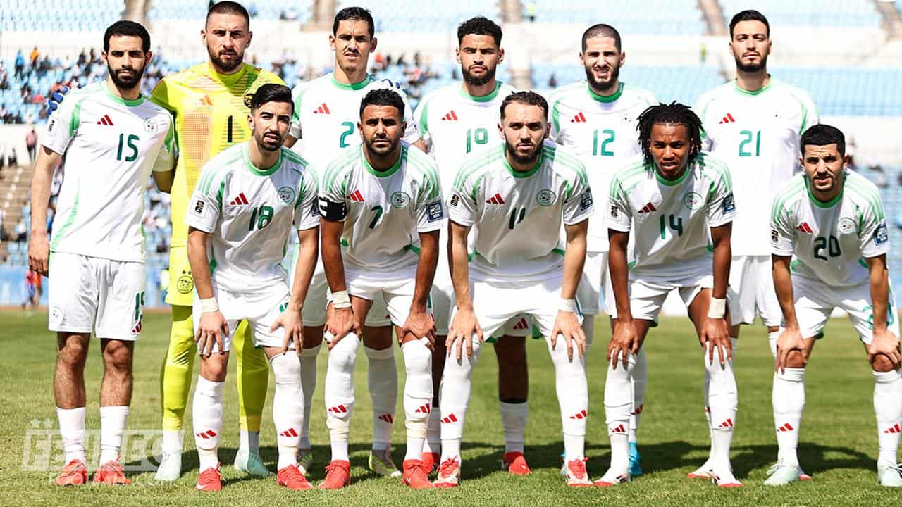 équipe Algérie Algérien FAF