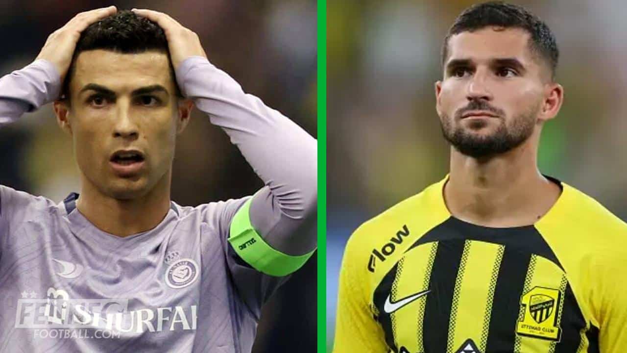 Houssem Aouar Cristiano Ronaldo