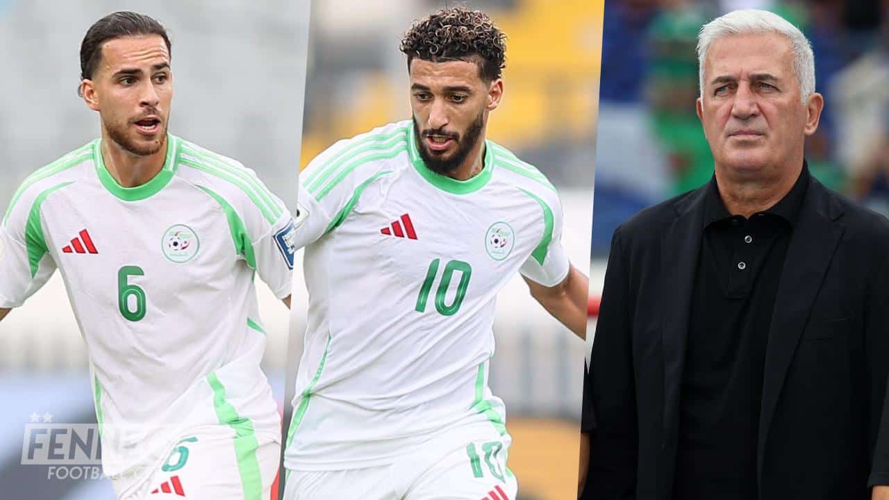 équipe d'Algérie Petkovic Benrahma Zerrouki