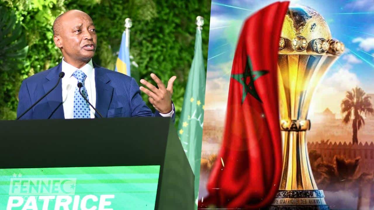 Motsepe CAF CAN 2025 Maroc